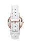 Paul Valentine Damen Armbanduhr ROSE GOLD PINK SEASHELL WHITE 36 MM PV36616