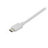Фото #5 товара StarTech.com 6ft/1.8m USB C to DisplayPort 1.2 Cable 4K 60Hz - USB-C to DisplayPort Adapter Cable HBR2 - USB Type-C DP Alt Mode to DP Monitor Video Cable - Works w/ Thunderbolt 3 - White - 1.8 m - USB Type-C - DisplayPort - Male - Male - Straight