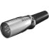 Фото #1 товара Wentronic Microphone Plug - XLR male (4-pin) - XLR (4-pin) - Black - Metallic - Male - Straight - Polyvinyl chloride (PVC) - Zinc - 5 m?
