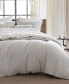 Фото #2 товара Pure Ribbed Jersey 3-Pc. Duvet Cover Set, Full/Queen