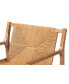 Фото #6 товара Delaney Mid-Century Modern Oak Finished Wood and Hemp Accent Chair