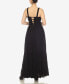 ფოტო #7 პროდუქტის Women's Smocked Ruffle Maxi Dress