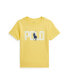 Фото #1 товара Футболка для малышей Polo Ralph Lauren с логотипом, меняющим цвет, из хлопкового джерси