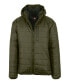 Men's Sherpa Lined Hooded Puffer Jacket