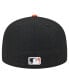 ფოტო #3 პროდუქტის Men's Black San Francisco Giants 2024 Pride on Field 59FIFTY Fitted Hat