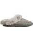 Women's Samantha Sweater Knit Hoodback Boxed Slippers