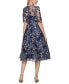 Фото #2 товара Embroidered Sequin Midi Dress