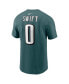 Men's D'Andre Swift Midnight Green Philadelphia Eagles Player Name and Number T-shirt