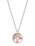 Фото #1 товара Engelsrufer ERN-LILTREE-BICOR Tree of Life Ladies Necklace 40cm, adjustable