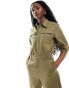 G-Star jumpsuit in khaki green grün, S - фото #3