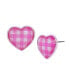 Серьги Betsey Johnson Gingham Heart - фото #1