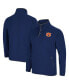 Фото #1 товара Men's Navy Auburn Tigers Rebound Snap Pullover Jacket