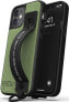Фото #1 товара Чехол для смартфона Diesel HANDSTRAP CASE UTILITY TWILL для iPhone 12 MINI - Черно-зеленый