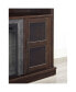 Фото #7 товара Тумба Ameriwood Home Zane Fireplace TV Console With Glass Doors For Tvs Up To 60 Inches