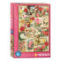 Фото #1 товара Puzzle Rosensamenkatalog 1000 Teile