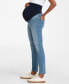 ფოტო #3 პროდუქტის Women's Cotton Light Skinny Maternity Jeans