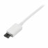 Фото #2 товара Универсальный кабель USB-MicroUSB Startech USBPAUB1MW Белый 1 m
