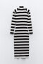 Фото #6 товара Платье длинное с застежкой на пуговицы ZARA