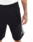 Фото #4 товара adidas Originals Adicolour 3-stripes shorts in black