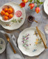 Фото #14 товара Butterfly Meadow Dinnerware Set, 28 Piece, Service for 4