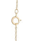ფოტო #5 პროდუქტის Diamond Dragonfly 18" Pendant Necklace (1/8 ct. t.w.) in 10k Gold, Created for Macy's