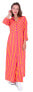 Фото #1 товара Dámské šaty YASSAVANNA Loose Fit 26022663 Orange Pepper