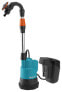Gardena 14602-66 - Impulse pump - Battery - 2 bar - 2000 l/h - Black - Blue