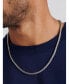 Фото #6 товара Foxtail Round 4mm Chain Necklace in Sterling Silver