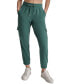 ფოტო #1 პროდუქტის Women's Studded-Logo Cargo Jogger Pants