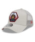 Фото #1 товара Men's Cream Atlanta United FC Established Patch 9FORTY A-Frame Trucker Adjustable Hat