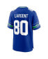 Фото #3 товара Men's Steve Largent Royal Seattle Seahawks Throwback Retired Player Game Jersey