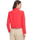 Фото #4 товара Women's Cropped Double-Button Blazer