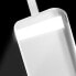 Фото #4 товара Powerbank 30000mAh 2x USB USB-C z lampką LED biały