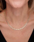 Фото #2 товара Wrapped in Love diamond All-Around 17" Collar Necklace (1 ct. t.w.) in 10k Gold, Created for Macy's