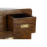 Фото #3 товара Комод DKD Home Decor Коричневый Позолоченный древесина акации Натуральный Колониальный 110 x 40,5 x 110 cm