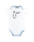 Фото #4 товара Baby Boys Organic Cotton Bodysuits, Endangered Sea Animals