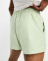 Фото #4 товара ASOS DESIGN swim shorts in short length in light green