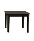 Home Furnishings 3-Piece Asian Hardwood and Medium Density Fiberboard Occasional Table Set