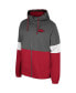 Men's Charcoal Arkansas Razorbacks Miles Full-Zip Jacket M - фото #2