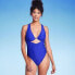 Women's Cut Out Underwire One Piece Swimsuit - Shade & Shore