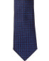 Фото #2 товара Canali Navy Silk Tie Men's Blue Os