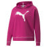 Puma Modern Sports Pullover Hoodie Womens Pink Casual Athletic Outerwear 8471041