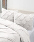 Bedding 3 Piece Pinch Pleat Duvet Cover Set, Full