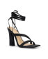 ფოტო #1 პროდუქტის Women's Ines Lace Up Heel Sandal