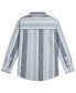 Big Boys Yarn Dyed Woven Shirt Голубой, S - фото #2