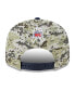 Фото #4 товара Бейсболка кепка New Era мужская в цвете колледжа с рисунком "Камуфляж" Seattle Seahawks 2023 Salute To Service 9FIFTY Snapback Hat