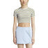 ფოტო #1 პროდუქტის ADIDAS ORIGINALS 80s Rib Stripe Baby short sleeve T-shirt