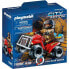 Фото #1 товара Игровой набор Playmobil City Action Firefighters Speed Quad 71090 (Городское действие, пожарные)