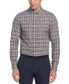 Фото #1 товара Men's Pixel Plaid Striped Shirt