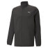 Puma Run Favourite Woven Full Zip Running Jacket Mens Black Casual Athletic Oute